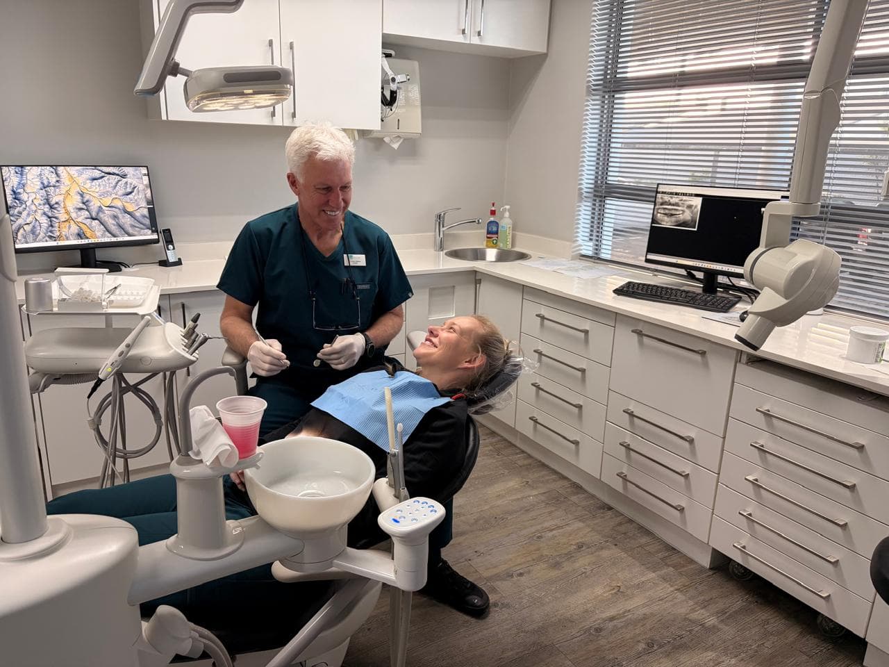 Happy patient at Mathee Dental Studio, Somerset West